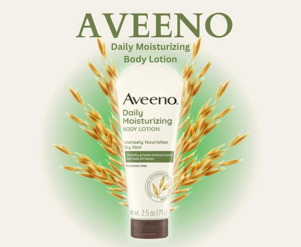 Aveeno Daily Moisturizing Lotion with Oat for Dry Skin, 2.5 fl. oz, .072kg