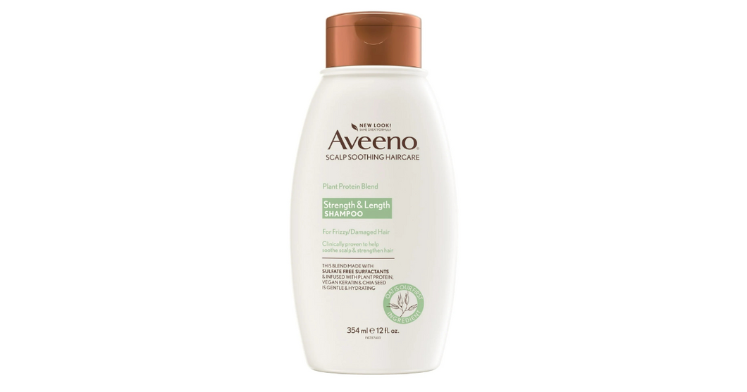 Aveeno Scalp Soothing Haircare  - Strength & Length Shampoo 354 ml 12fl oz