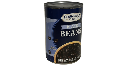 Founder's Black Beans 15.5 oz (439 g)