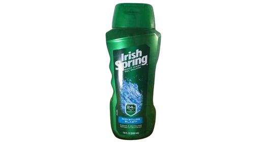 Irish Spring Moisturizing Men's Body Wash Shower Gel, Moisture Blast 532ml