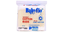 Load image into Gallery viewer, Babyflo Cotton Buds 200 Tips
