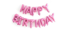 Load image into Gallery viewer, 1 set Happy birthday Foil balloon Birthday Party Decoration Free String
