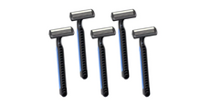 Load image into Gallery viewer, Assured Men&#39;s 3-Blade Disposable Razors, 5-ct.
