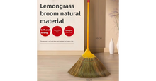Load image into Gallery viewer, Handmade Miscanthus Broom Natural Material Walis Tambo

