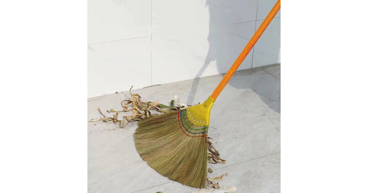 Handmade Miscanthus Broom Natural Material Walis Tambo
