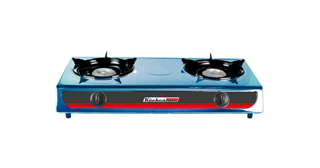 Kuchenluxe Stainless Steel Double Burner Gas Stove KS3-CTD x 1