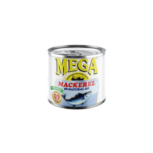 Mega Mackerel in Natural Oil 200g
