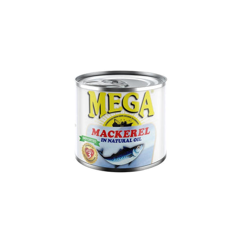 Mega Mackerel in Natural Oil 200g