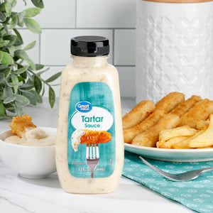 Great Value Tartar Sauce, 12 fl oz