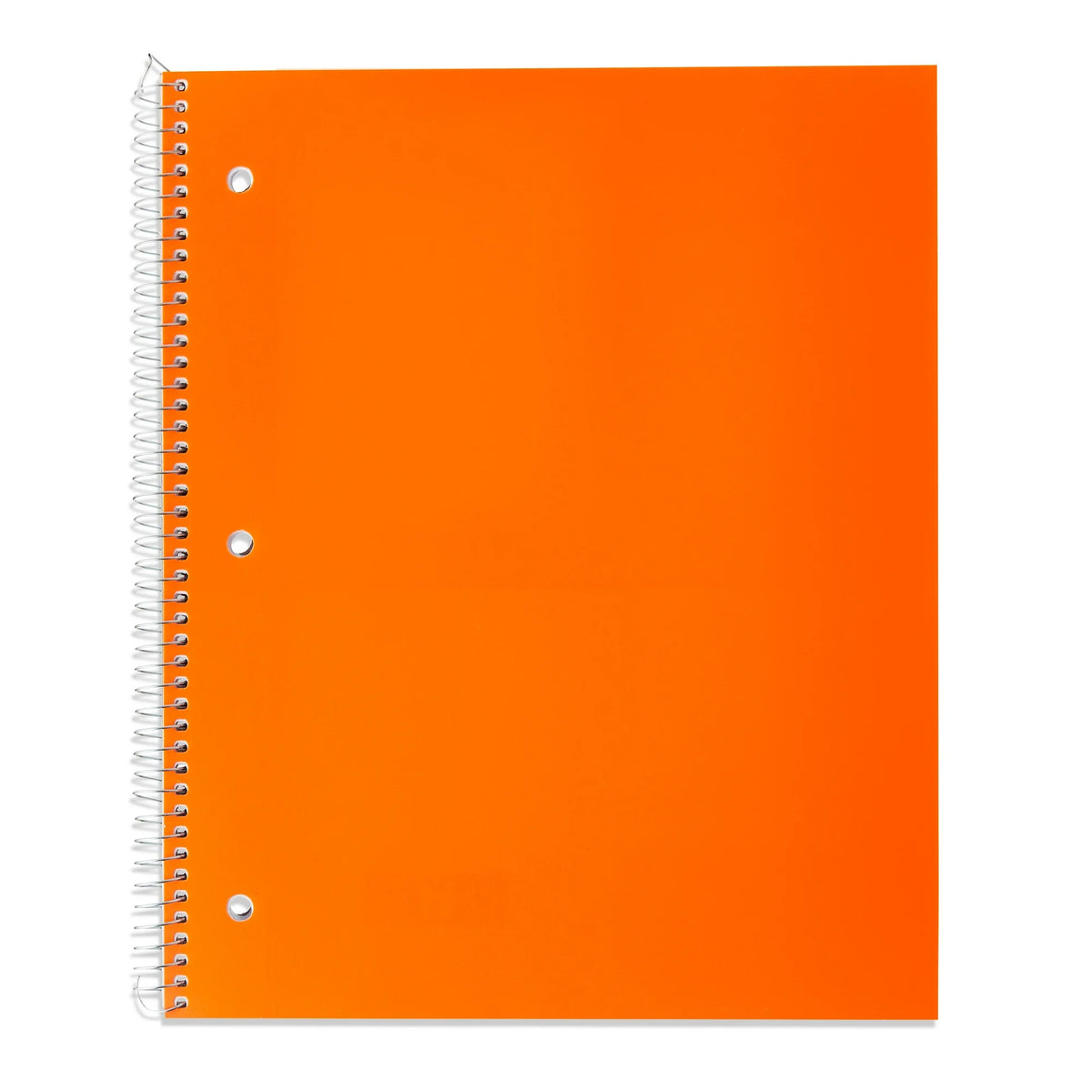 Pen+Gear College Ruled Poly 1-Subject Notebook with Inside Pockets, 9" x 11", 100 Heavyweight Sheets
