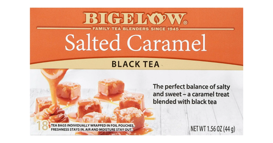 Bigelow Salted Caramel, Black Tea Bags, 18 Count