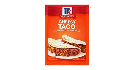 McCormick Cheesy Taco Seasoning Mix, 1.12 oz Packet
