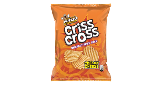 Criss Cross Crisscut Fries Creamy Cheese