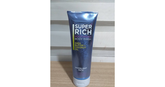 Super Rich moisturizing Body wash Shea Butter+ coconut oil (296 ml) U.S.A