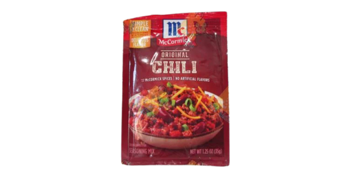 McCormick Original Chili Seasoning Mix, 1.25 oz(35g)