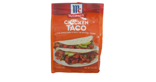 McCormick Taco Seasoning Mix - Chicken, 1 oz(28g)