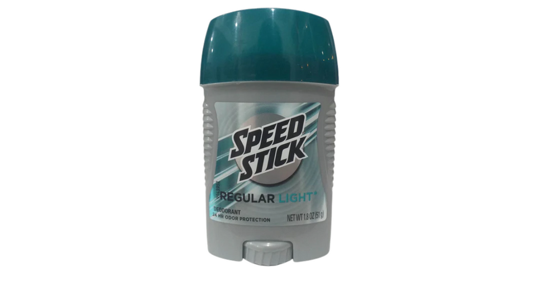 Speed Stick Deodorant Regular Light 24hr odor Protection - 1.8 oz(51g)