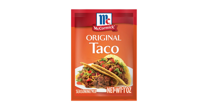 McCormick Original Taco Seasoning Mix, 1 oz Envelope