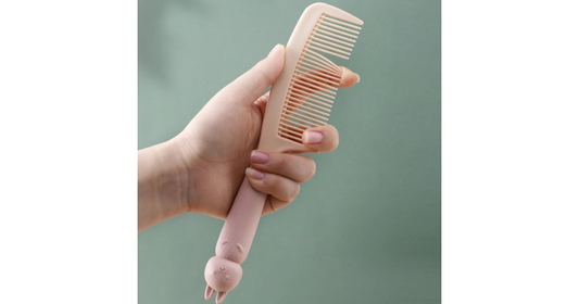 Comb Women's Long Hair Comb Cartoon Hairdresser Portable Anti-static Hair Comb Straight Comb