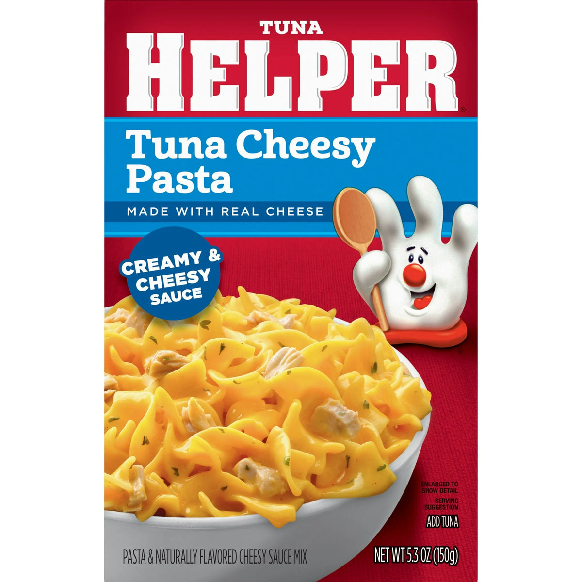Tuna Helper Cheesy Pasta with Real Cheese, 5.3 oz Box