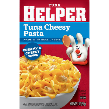 Tuna Helper Cheesy Pasta with Real Cheese, 5.3 oz Box