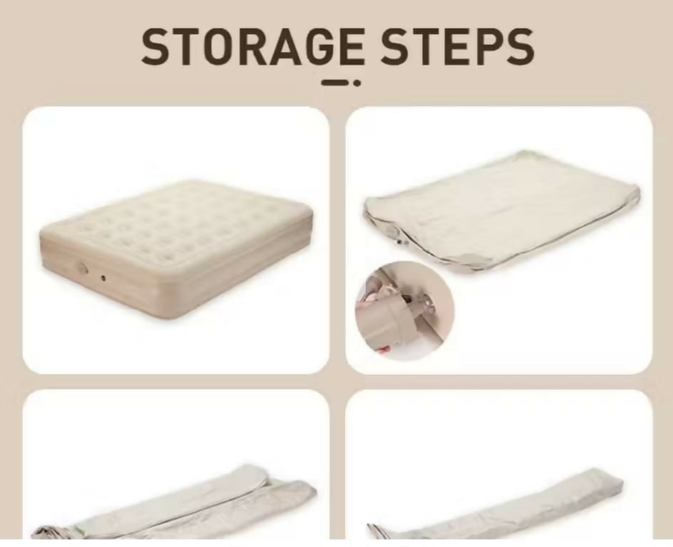 Flyaway Airbed Double or single inflatable bed queen or king Family size