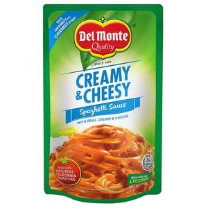 Del Monte Creamy & Cheesy Spaghetti Sauce Sup Royce 500g