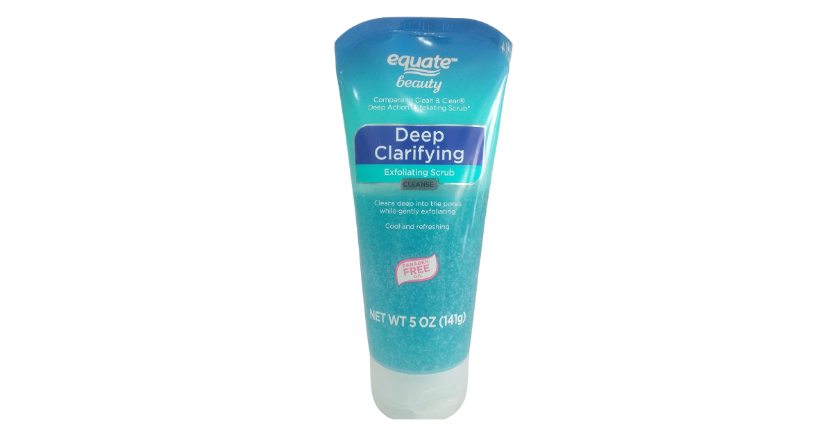 Equate Beauty Deep Clarifying Exfoliating Scrub, 5 oz