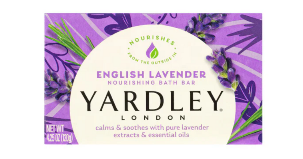 Yardley English Lavender Moisturizing Bath Bars, 4.25-oz.