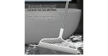 Load image into Gallery viewer, 1pc ProClean Magic Broom with Detachable Head, Double-Sided Silicone Scraper, Plastic Handle, Ideal for Hard Floors &amp; Carpet
