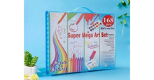Load image into Gallery viewer, 168PCS coloring set gift for kids painting school supplies color pencil toys for kid girl crayon
