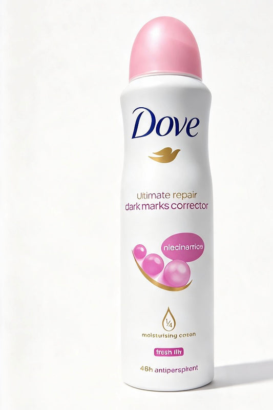 DOVE ULTIMATE REPAIR DARK MARKS CORRECTOR SPRAY FRESH LILY 135ML