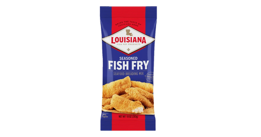 Louisiana Crispy Fish Fry seafood Breading mix 10 oz (283g) U. S. A