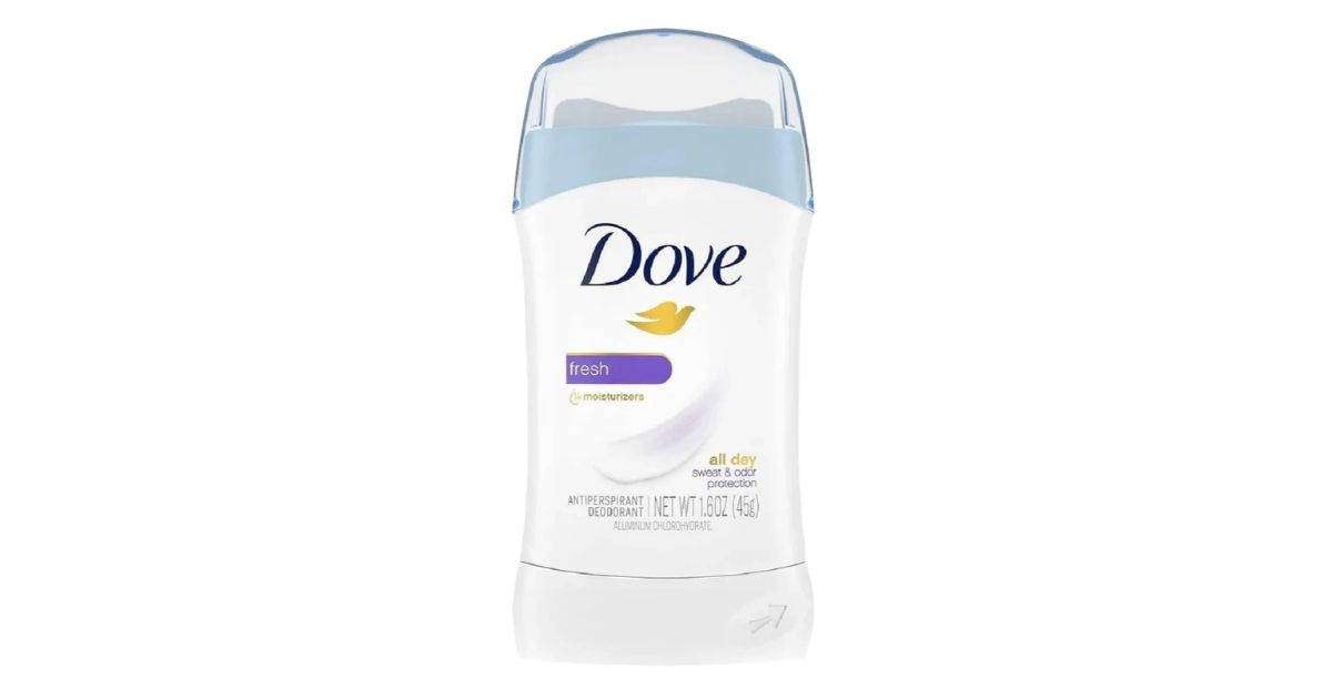 Dove Invisible Solid Antiperspirant Deodorant Stick Fresh, 1.6 oz