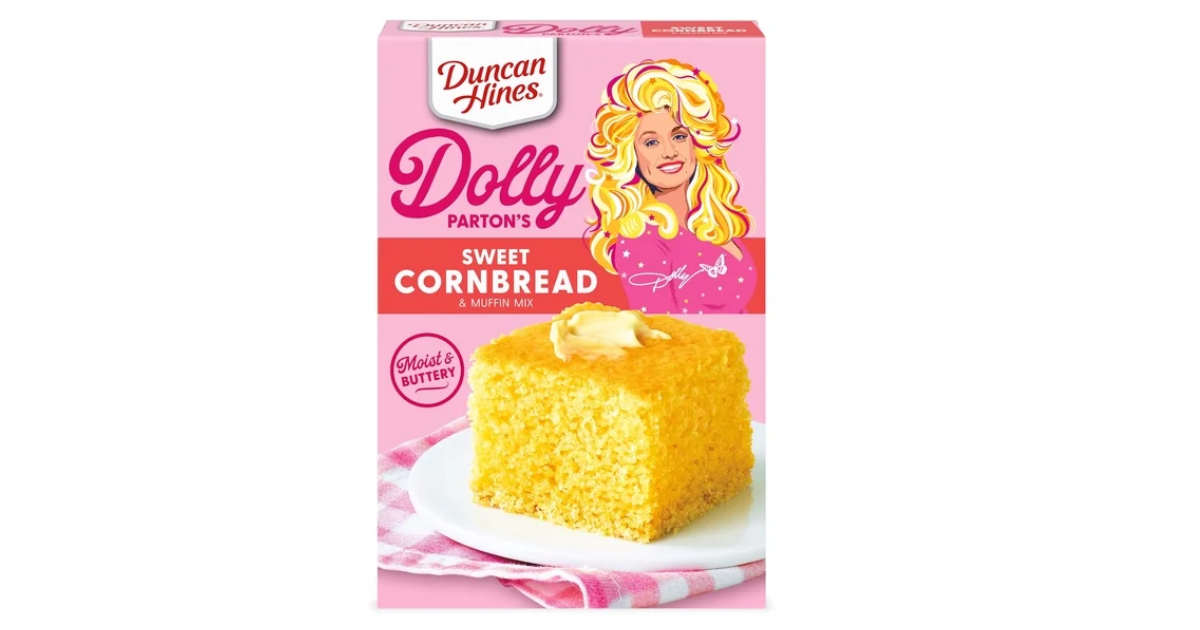 Duncan Hines Dolly Parton's Sweet Cornbread & Muffin Mix, 16 oz.