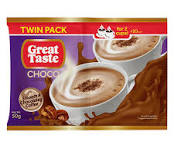 Great Taste White Choco Twin Pack 50g