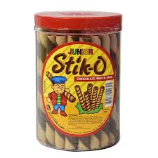 Stik-O Junior Wafer Stick Chocolate 380g