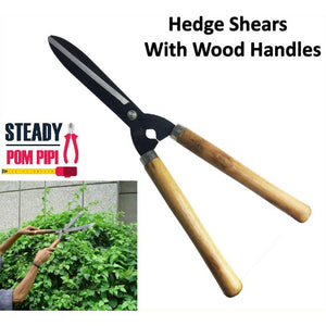 Big Gardening Wood Handle Grass Scissor cutter