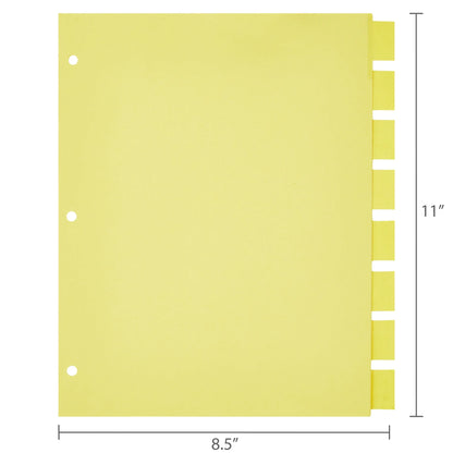 Pen+Gear 8-Tab Insert Dividers
