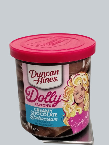 Duncan Hines Dolly Parton's Favorite Chocolate Buttercream Flavored Cake Frosting, 16 oz