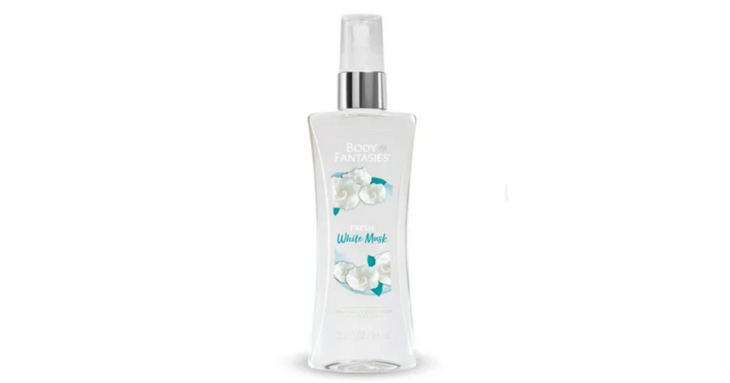 Body Fantasies FRESH white musk 3.2fl./94ml.