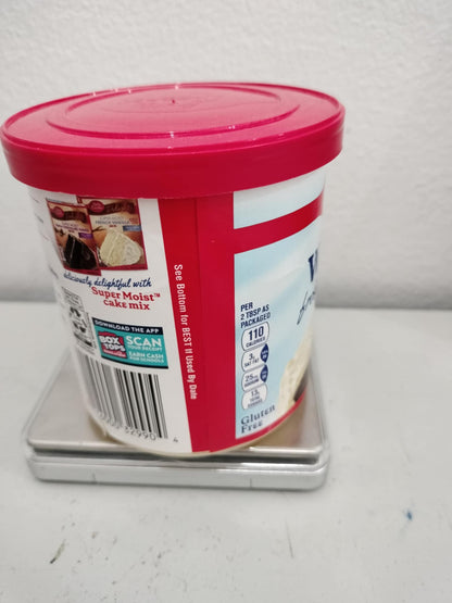 Betty Crocker Gluten Free Butter Cream Whipped Frosting