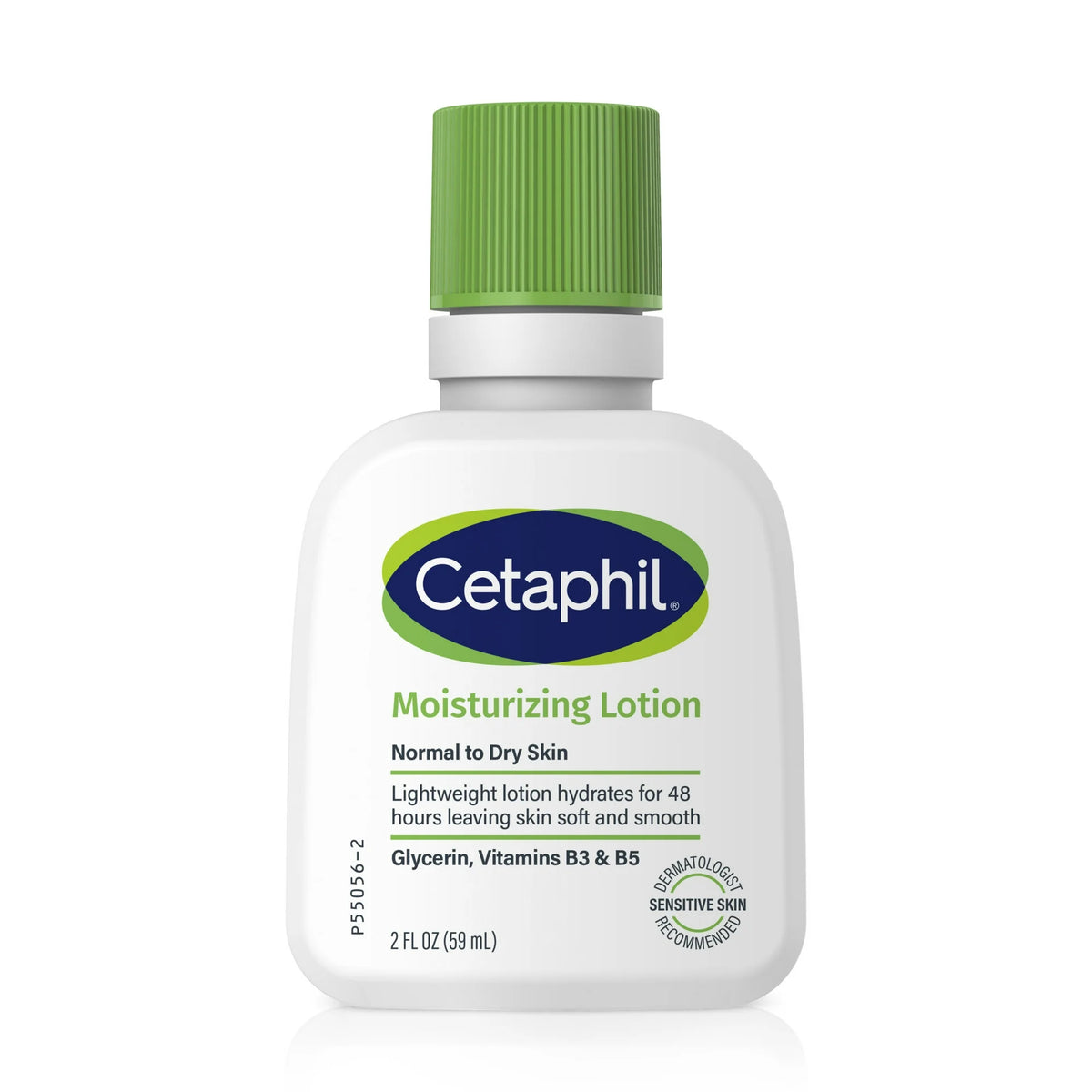 Cetaphil Moisturizing Cream for Dry to Normal Skin, Unscented, 2 fl oz