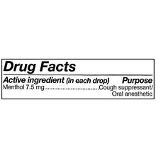 Load image into Gallery viewer, Equate Sore Throat and Cough Relief Honey Lemon Cough Drops with Menthol, 7.5mg, 30 Count
