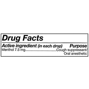Equate Sore Throat and Cough Relief Honey Lemon Cough Drops with Menthol, 7.5mg, 30 Count