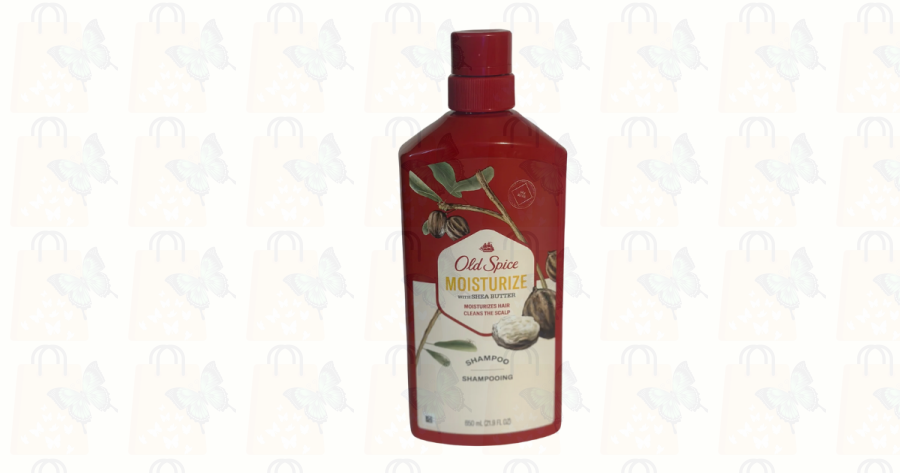 Old Spice Moisturize Shampoo for Men with Shea Butter All Hair Types 21.9 fl oz 650ml