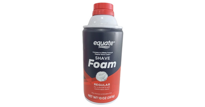 EQUATE SHAVE FOAM REGULAR (283g)