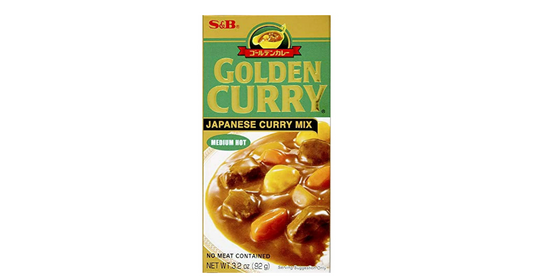 S&B, Golden Curry Japanese .. curry Mix, Medium Hot, 3.2 oz