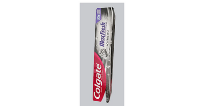 Colgate MaxFresh Total Whitening + Charcoal Toothpaste, Mint Toothpaste, 2.5 Oz Tube