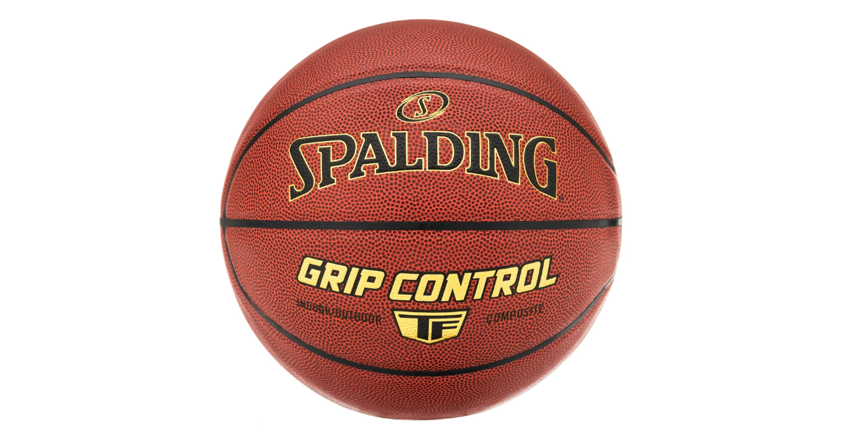 Spalding Grip Control TF Indoor and Outdoor Basketball - Size 7, 29.5"